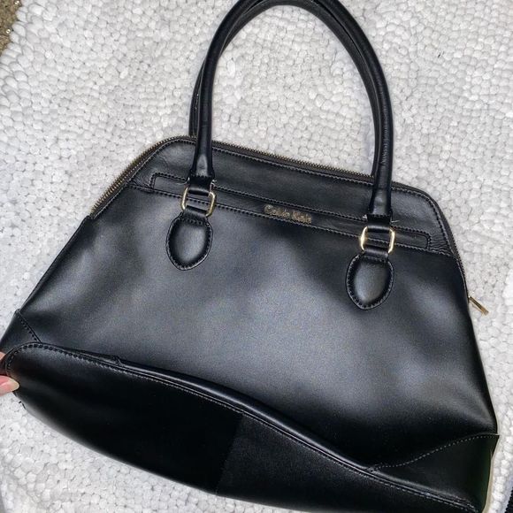 calvin klein black handbag shoulder bag - Picture 1 of 4